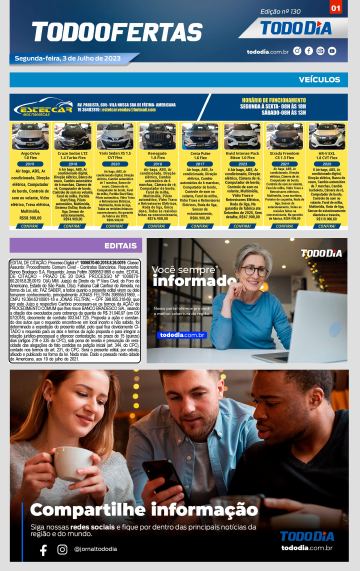 Capa: Todo Ofertas – Edição nº 130