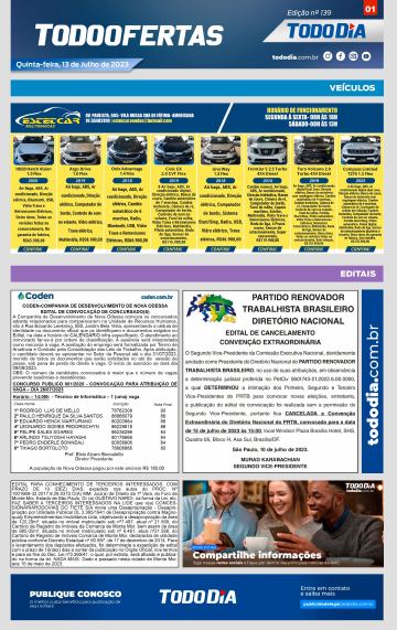 Capa: Todo Ofertas – Edição nº 139
