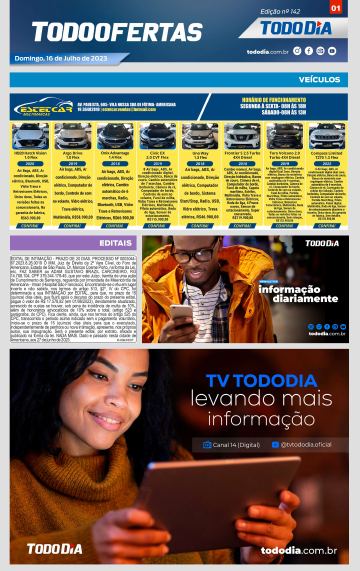 Capa: Todo Ofertas – Edição nº 142