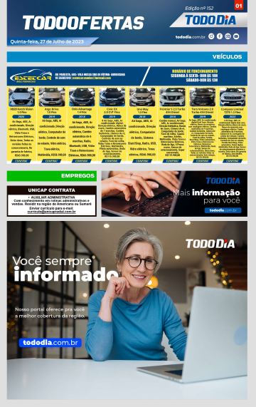 Capa: Todo Ofertas – Edição nº 152