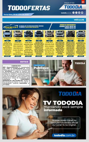 Capa: Todo Ofertas – Edição nº 153