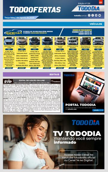 Capa: Todo Ofertas – Edição nº 156