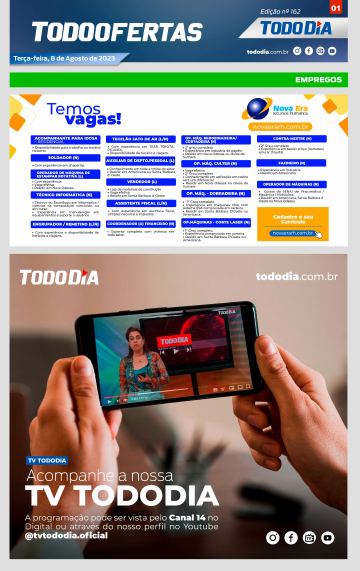 Capa: Todo Ofertas – Edição nº 162